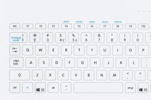 Load image into Gallery viewer, Cleankeys®CK5 Capacitive Desktop  Glass Keyboard
