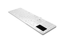 Load image into Gallery viewer, USB Cleanable Silicone Keyboard with Touchpad