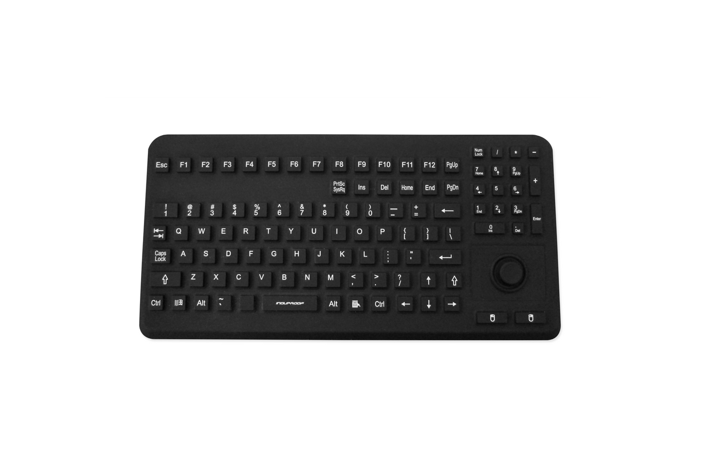 InduProof® Advanced Silicone Keyboard with Mouse Button