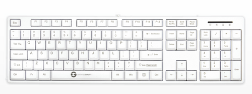 Cleantype® Easy Basic Plastic Keyboard