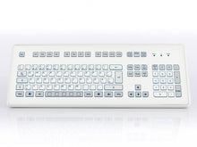 Load image into Gallery viewer, Indudur® Industrial Foil-covered Desktop Keyboard with Short Travel Keys