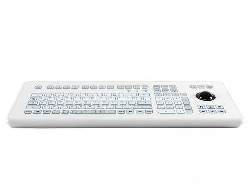 Indudur® Industrial Foil-covered Keyboard with Integrated 38-mm Trackball