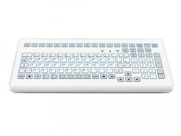 Indudur® Industrial Foil-covered Desktop Keyboard