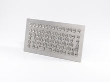 Load image into Gallery viewer, InduSteel® Stainless Steel Panel Mount Keyboard with Compact Full Layout