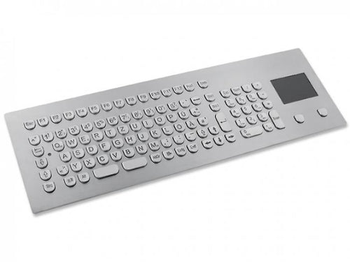 InduSteel® - The stainless steel panel mount keyboard with full layout and touchpad