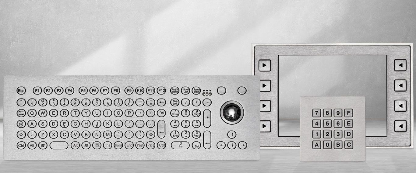 Grafos Steel Stainless Steel Keyboards
