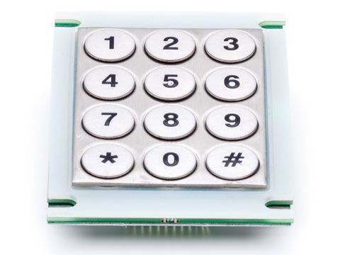Grafos Steel numeric keyboards